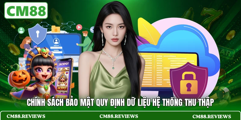 Chính sách bảo mật quy định dữ liệu hệ thống thu thập