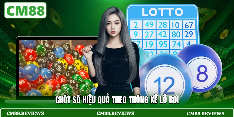 Chốt số hiệu quả theo thống kê lô rơi