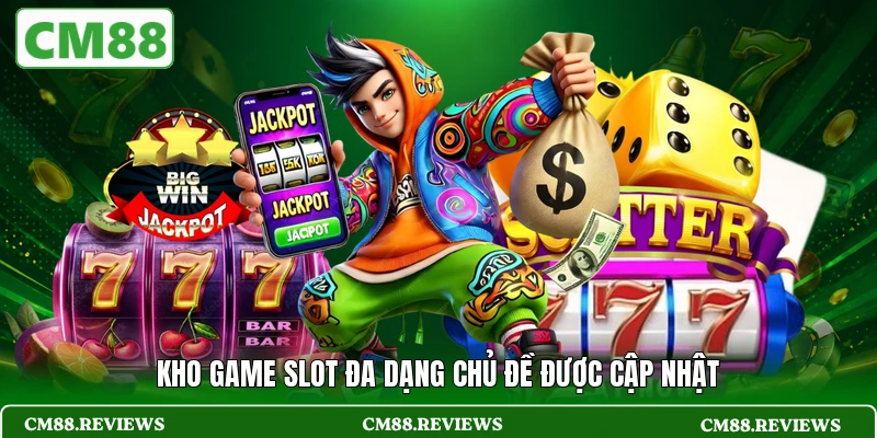 Kho game slot đa dạng chủ đề được cập nhật
